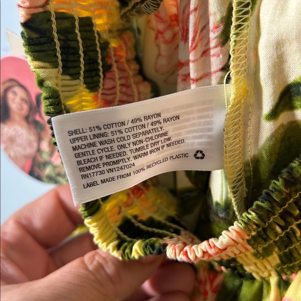 Aguabendita x Target Yellow Floral Halter Jumpsuit - Picture 8 of 8